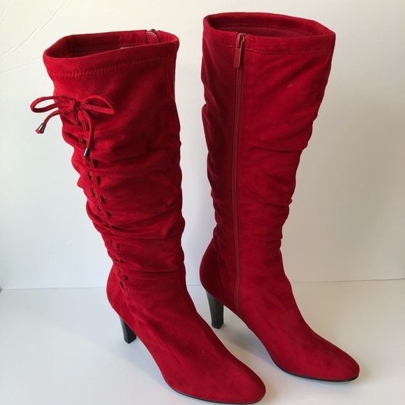 impo red boots